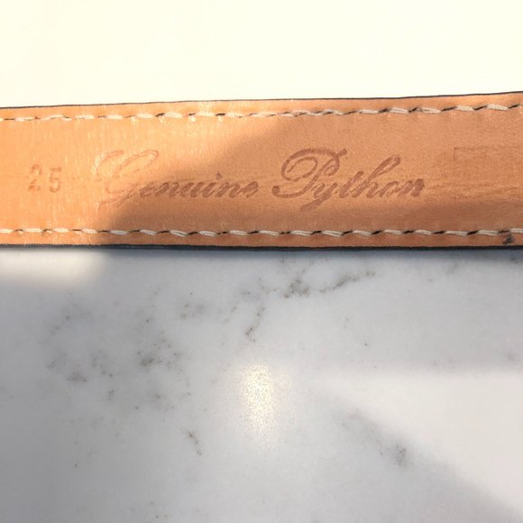 Reptile's House Python Belt - Picture 4 of 4